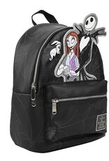 The Nightmare Before Christmas Jack & Sally Embossed Mini Backpack