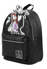 The Nightmare Before Christmas Jack & Sally Embossed Mini Backpack