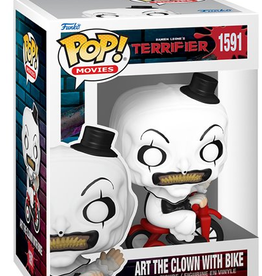 Terrifier Art the Clown with Bike Funko Pop! Vinyl Figure #1591