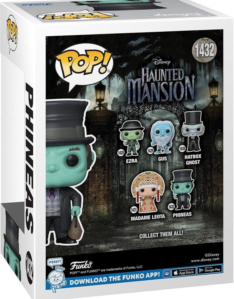 FUNKO POP! DISNEY: Haunted Mansion (Movie) - Phineas