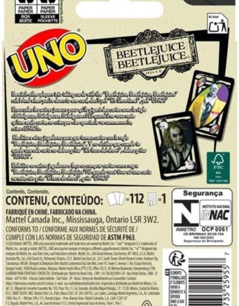UNO Beetlejuice