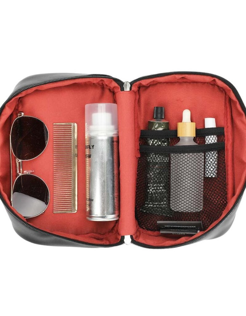 Ghost Face Window Travel Cosmetic Bag