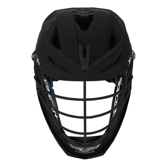 Cascade XRS Pro Matte Black Lacrosse Helmet Sling It! Lacrosse