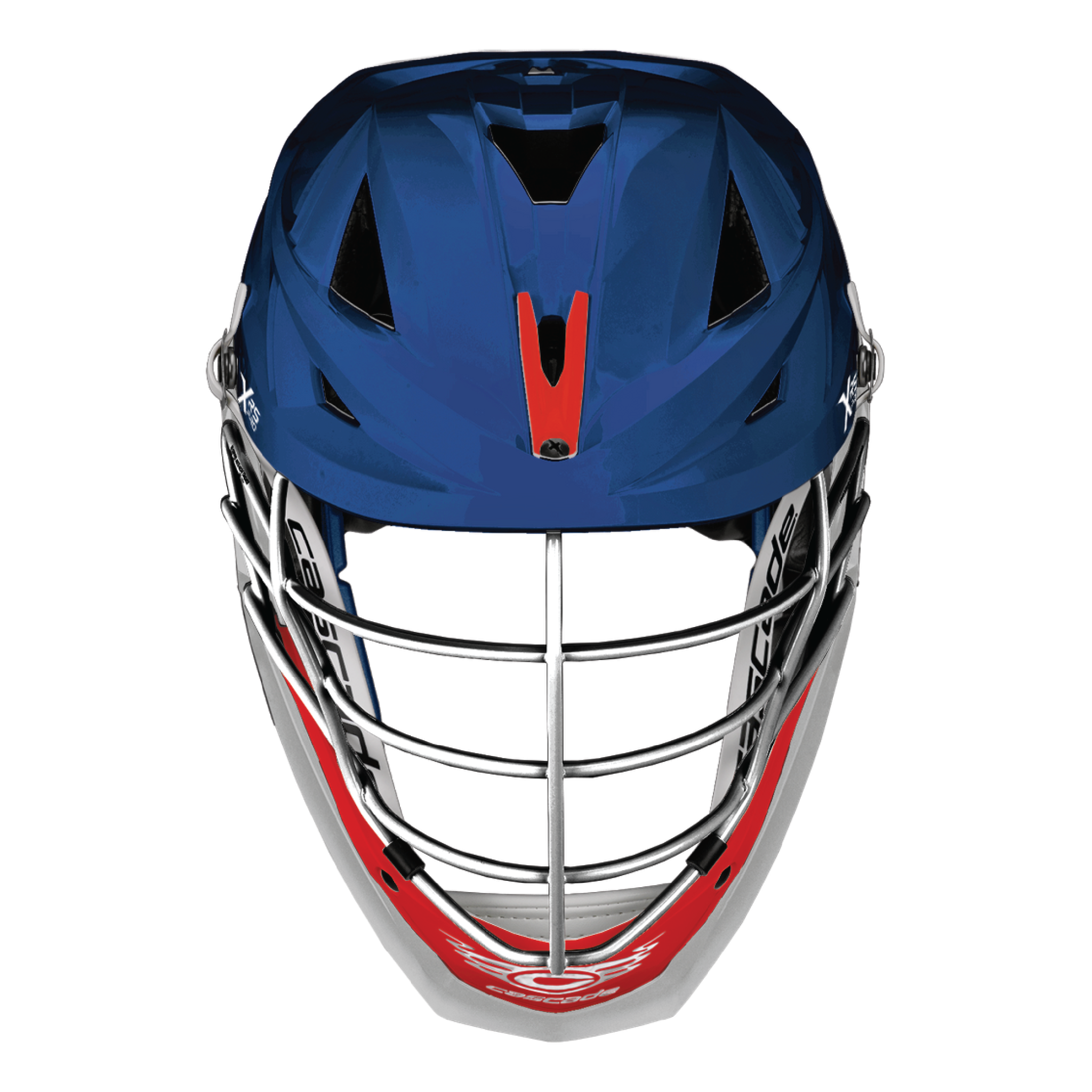 XRS Pro Chrome Navy Scarlet White Sling It! Lacrosse