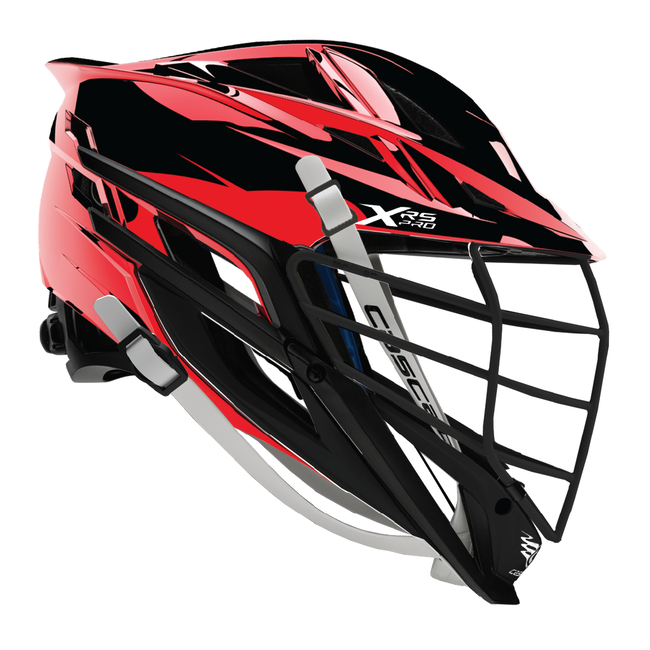 XRS Pro Black Metallic Red White Sling It! Lacrosse