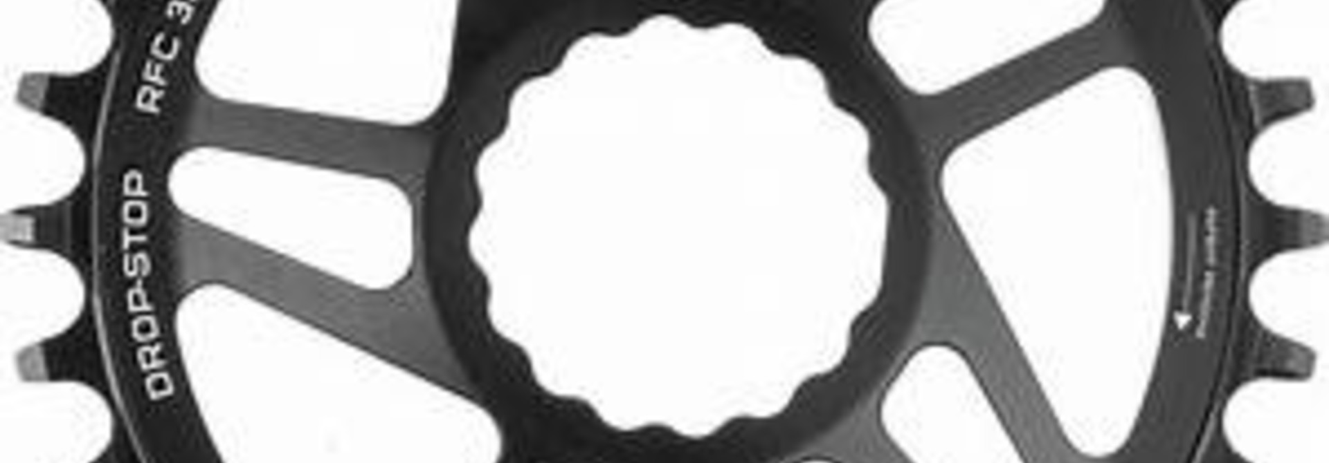 Wolf Tooth Direct Mount Chainring - 30t, RaceFace/Easton CINCH Direct Mount, Drop-Stop, For Boost Cranks, 3mm Offset, Black