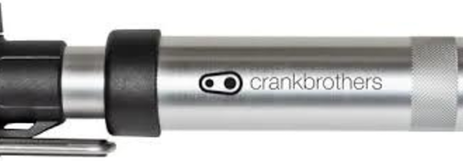 Crank Brothers Gem S Short Frame Pump: Silver