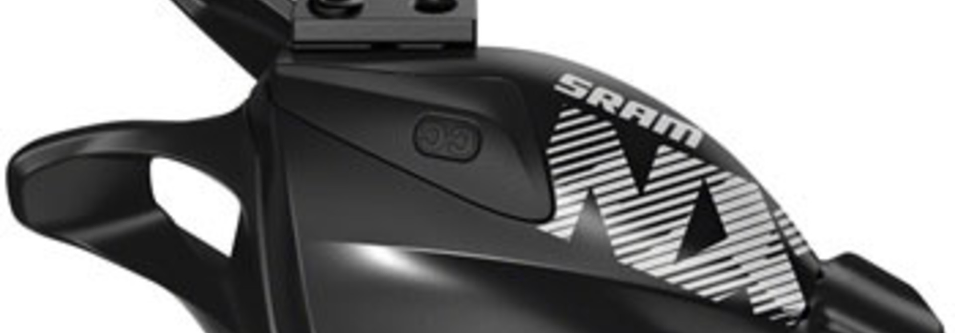 SRAM NX Eagle 12-Speed Trigger Shifter with Discrete Clamp, Black