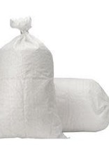 Individual Sand Bag, SZ. 14" x 26",  White Woven Polypropylene