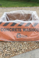 Corrugated Concrete Washout