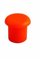 Econ-O-Guard Mushroom Top Safety Caps, Orange