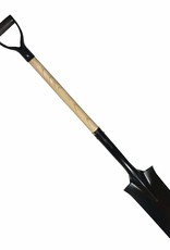 Spade Shovel, Wood w/ D Handle 14" Blade,  30" Handle