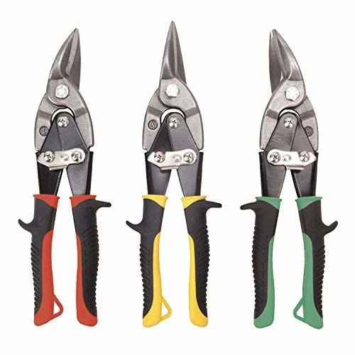 Tolsen Straight Cut Tin Snips for Cutting Metal Sheet Heavy Duty Metal  Cutter 