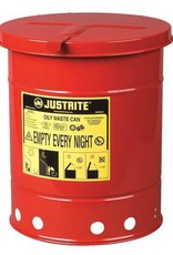 Oily Waste Can, 6 Gallon (20 L.), Hand Operated