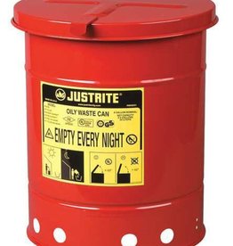 Oily Waste Can, 6 Gallon (20 L.), Hand Operated