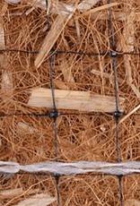 8' x 112.5' Double Net, 70% Straw/ 30% Coconut Erosion Control Blanket-US-2SC