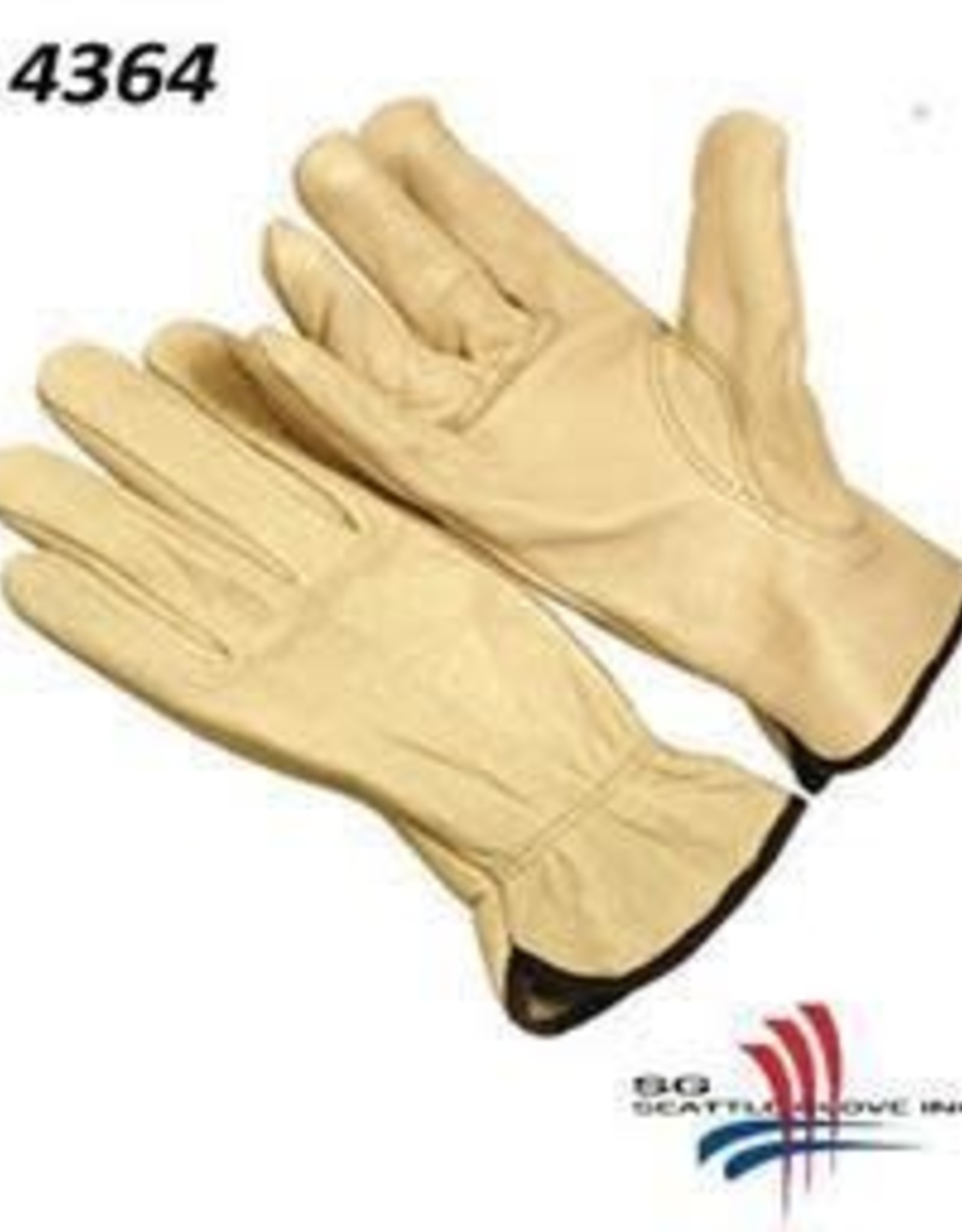 Seattle Cowhide Leather Driver Gloves, Per Dozen