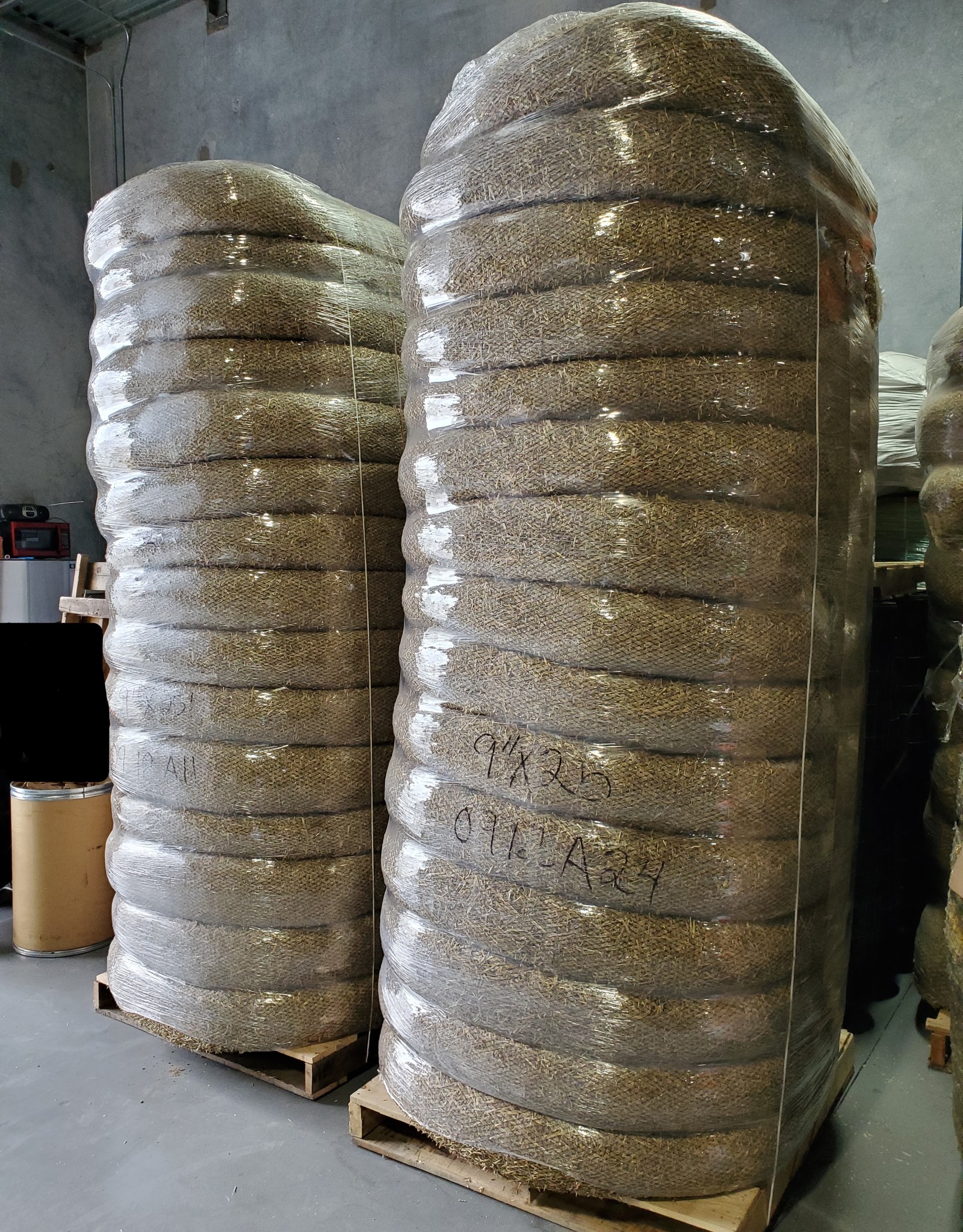 Straw Wattles, Various Sizes Silt Management Supplies, LLC.