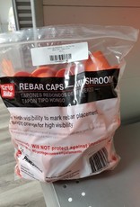 Safety Caps Mushroom 25 ct. Bag - Grip Rite