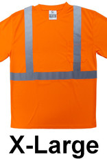 Reflective Safety T-Shirt, SZ XL