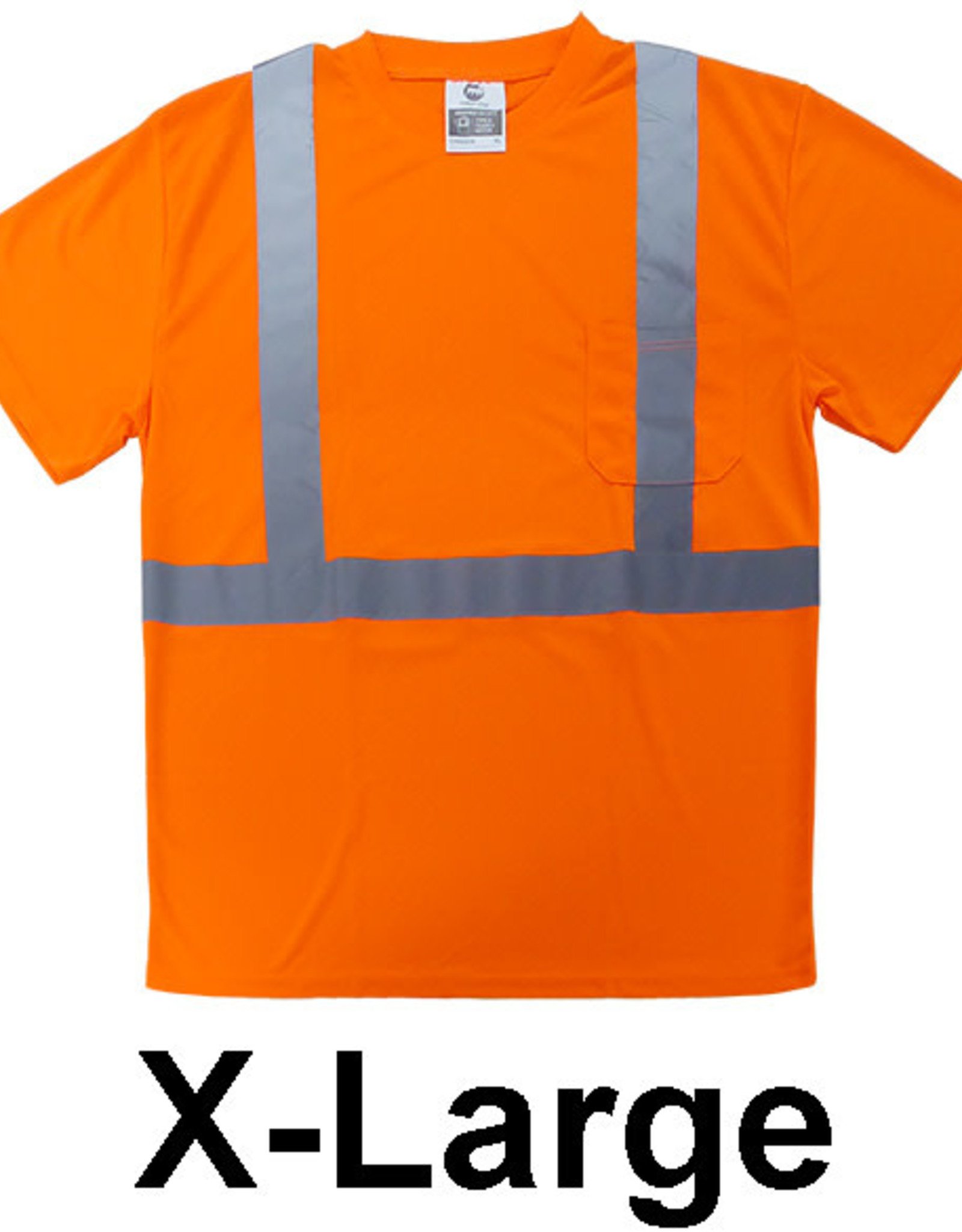 High Viz Orange Short Sleeve T-Shirt, TS113, SZ. XL