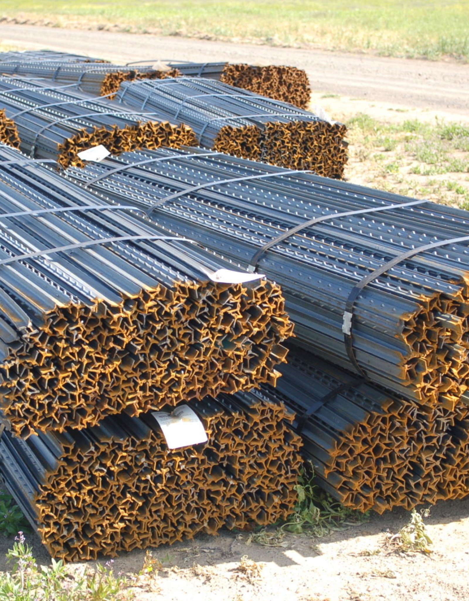 T-Posts, Rail Steel - Various Sizes - Silt Management Supplies, LLC.