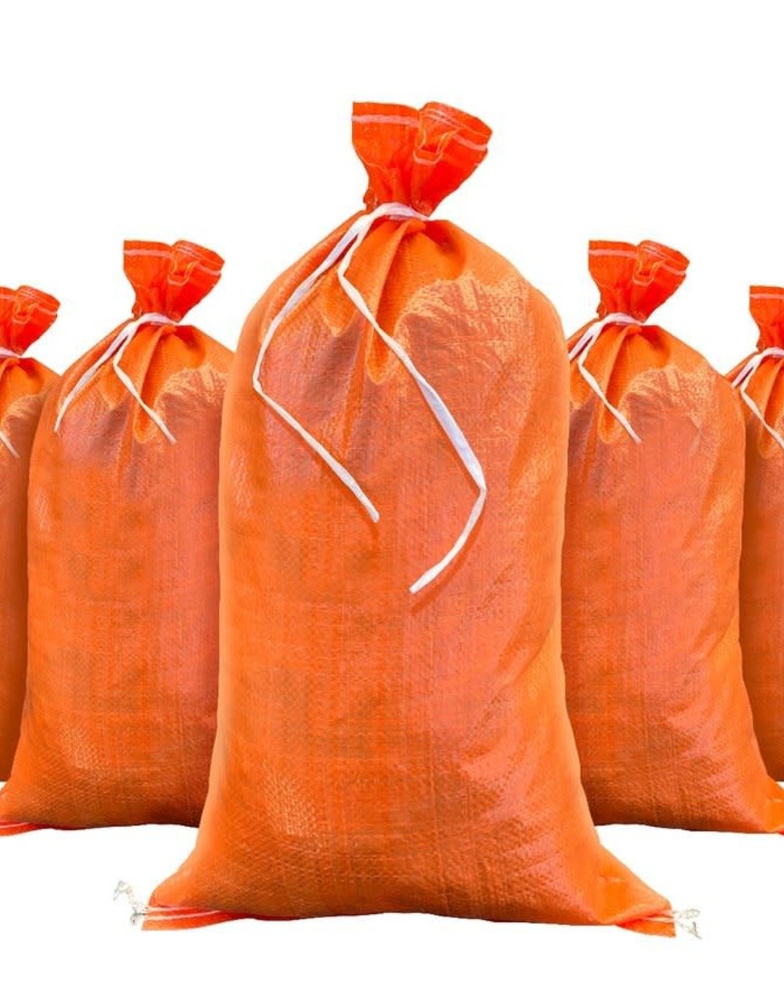 Orange & White Sandbags in Various Quantities