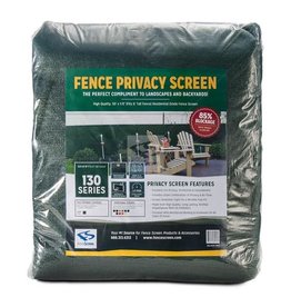 Privacy Screen - 130 Series, Forest Green SZ. 50' x 6'  (5'-8")