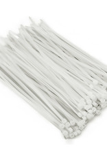 UV Black or White Nylon Zip Ties, Various Quantities