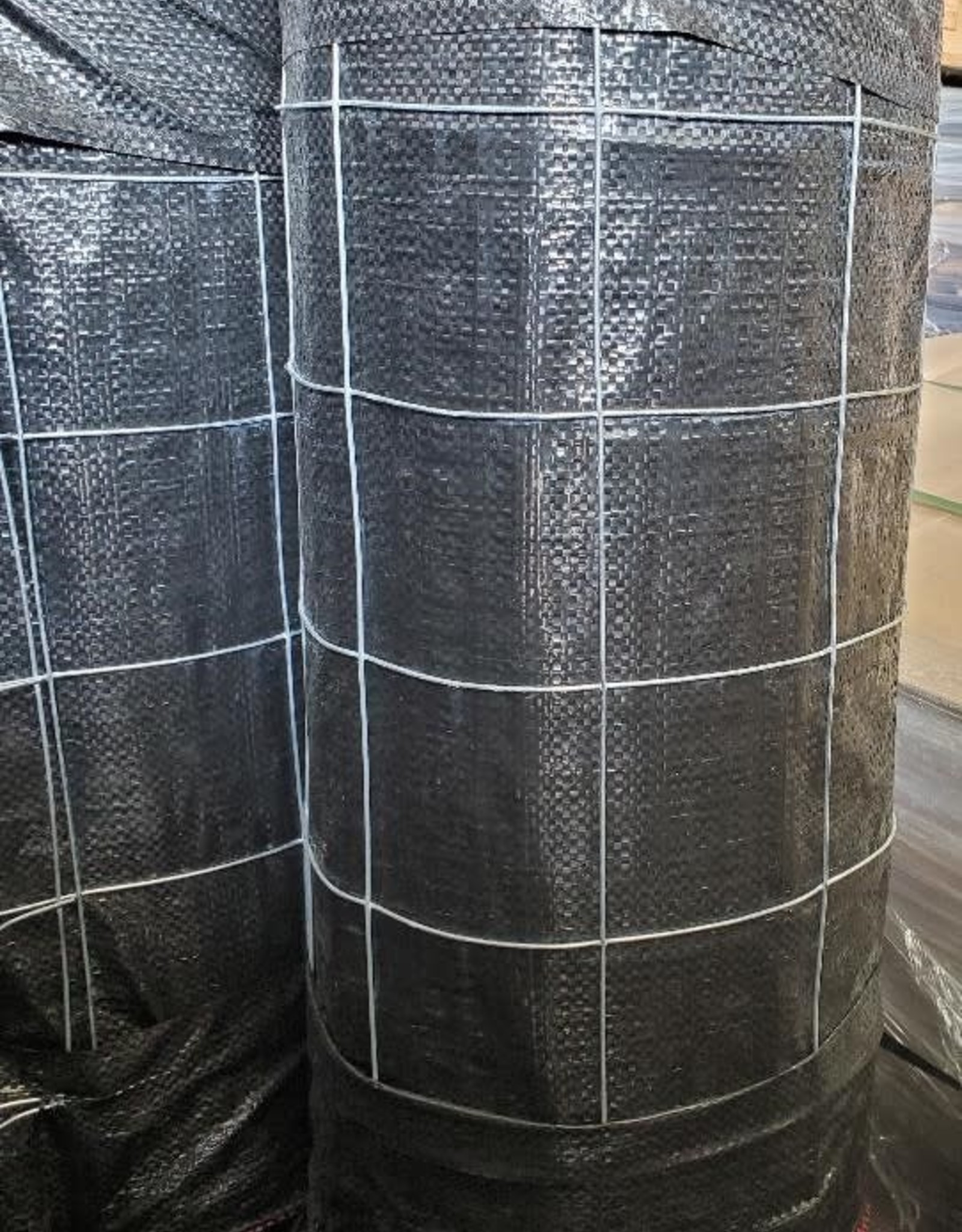 Various Options - Wire Backed Silt Fence, 2ft. x 100 ft. Length w/ 36 in.  Fabric