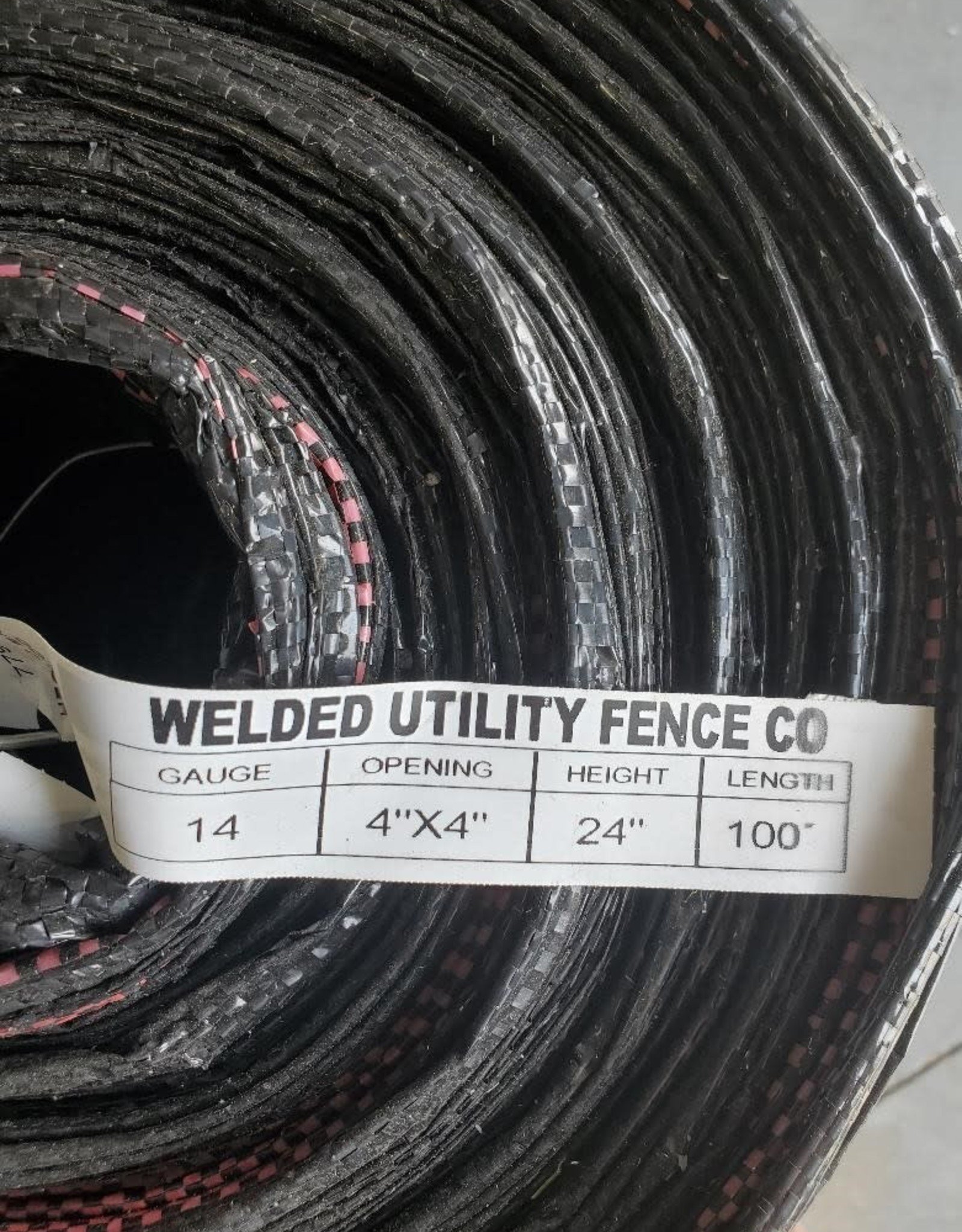 Wire Backed Silt Fence, 2ft. x 100 ft. Length w/ 36 in.  Fabric