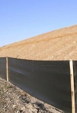 Silt Fence w/ pre-attached wood stakes, 70 gram