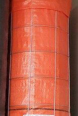 Wire Backed Silt Fence  ORANGE 14-ga. 70-gram material (4x4), 100' length