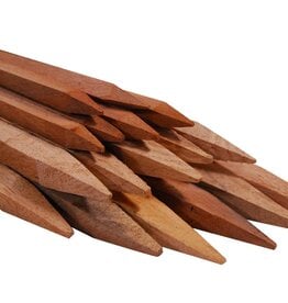 Hardwood Stakes 1-1/8" in. x 1-1/8" in. x 48 in.  PP