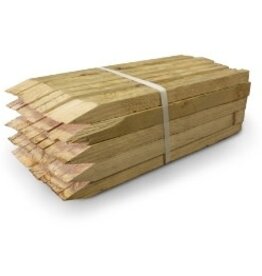 Wattle Stakes, SZ.  1" x 1" x 18",  50 per bundle