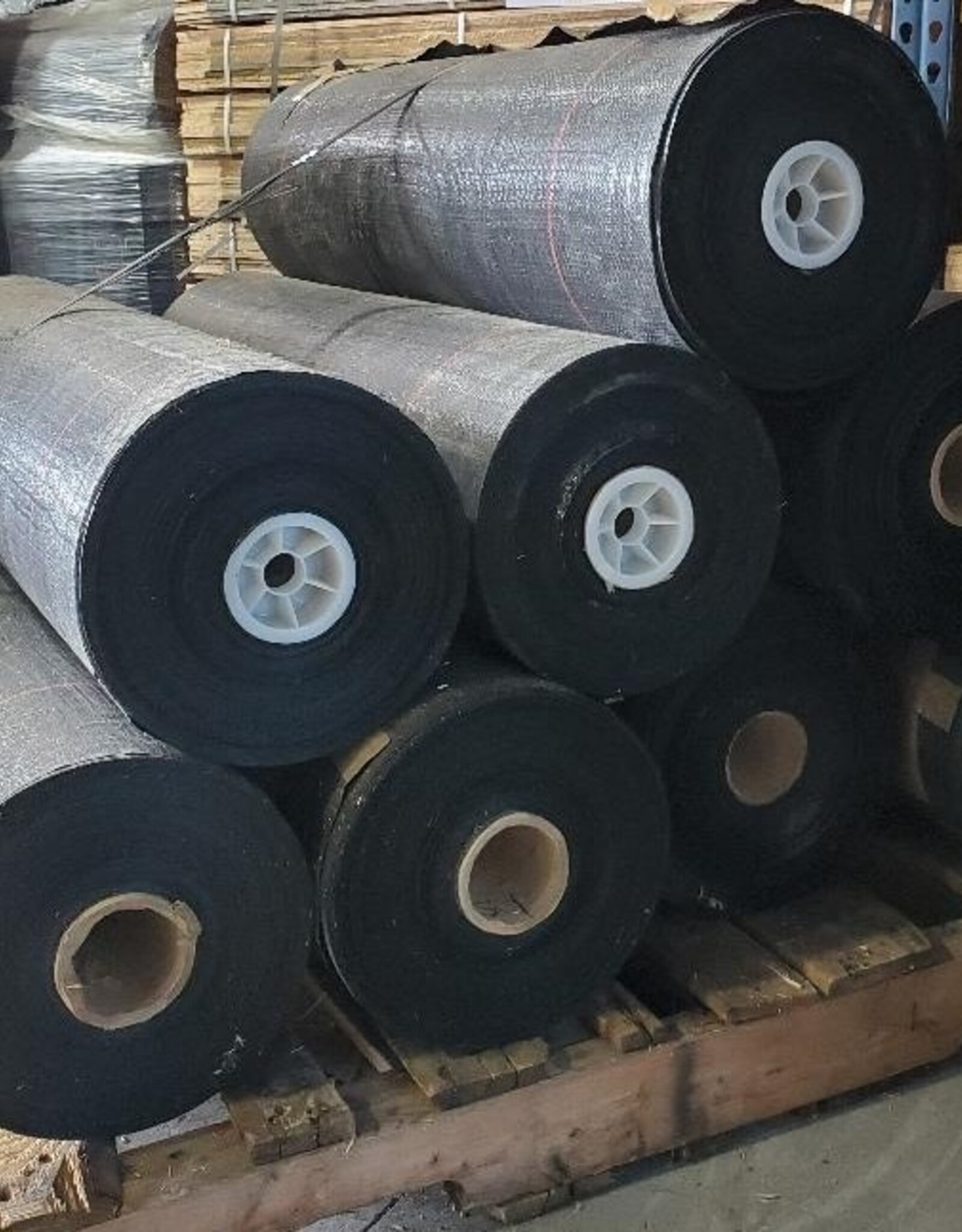 Silt Fence Material, 12 Rolls Per Pallet, SZ. 3’ x 1500 Woven PP, 70 Gram