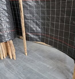 Silt Fence 36 " x 100' Length, with a qty. of (17) 1.5 in. x 42 in., 6 ft. spacing