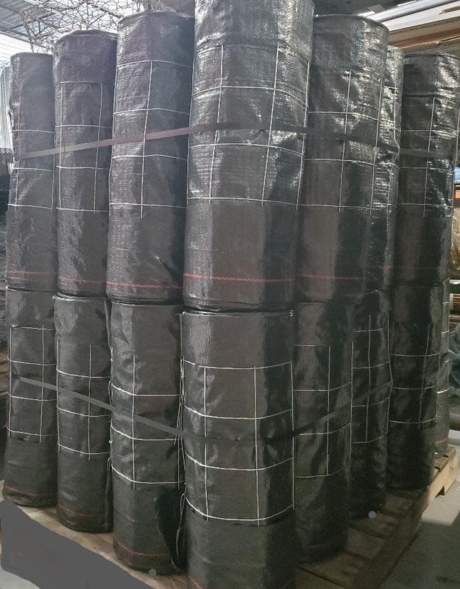 Wire Backed Silt Fence, 100 ft. length 14-gauge 70-gram material (4x4) - Pallet w/ 50 Rolls