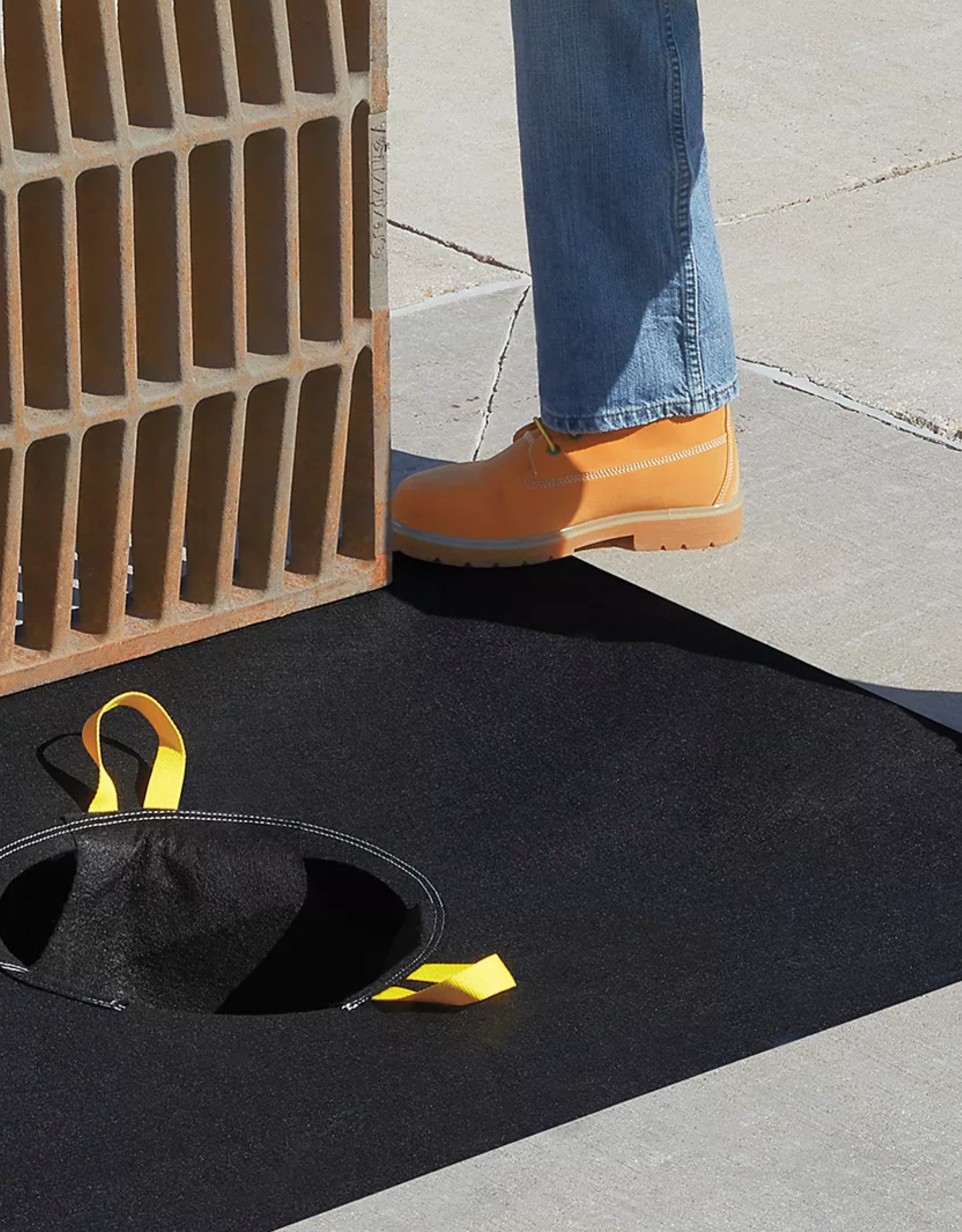 Catch Basin Grate Drain Filter,  SZ.  36 " x  48"