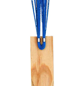 Hubster Stakes with Blue Whiskers, SZ. - 2" x 2" x 8" - 100 per box