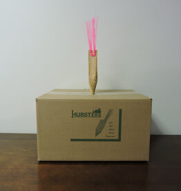 Hubster Stakes with Pink Whiskers, SZ. - 2" x 2" x 6" - 100 per box