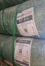 ETX-1-G Green Excelsior Blanket, Single Net Green Poly, SZ. 4' x 150'