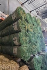 ETX-1-G Green Excelsior Blanket, Single Net Green Poly, SZ. 4' x 150'