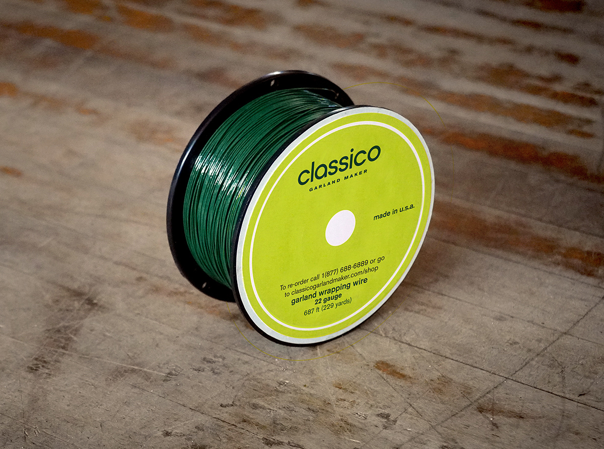 Classico 22 Gauge Wire 687ft. 229yds. Classico MFG Inc.