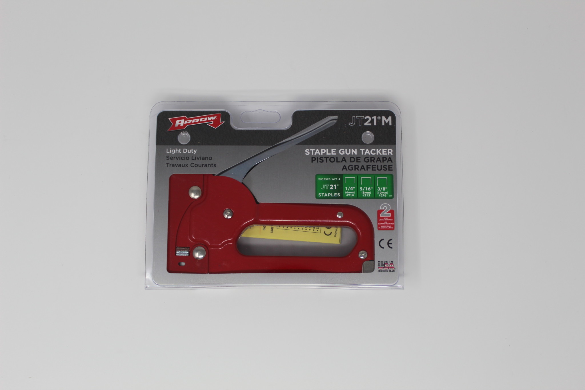 Arrow JT21 Staple Gun Tacker Red Feather Outfitters