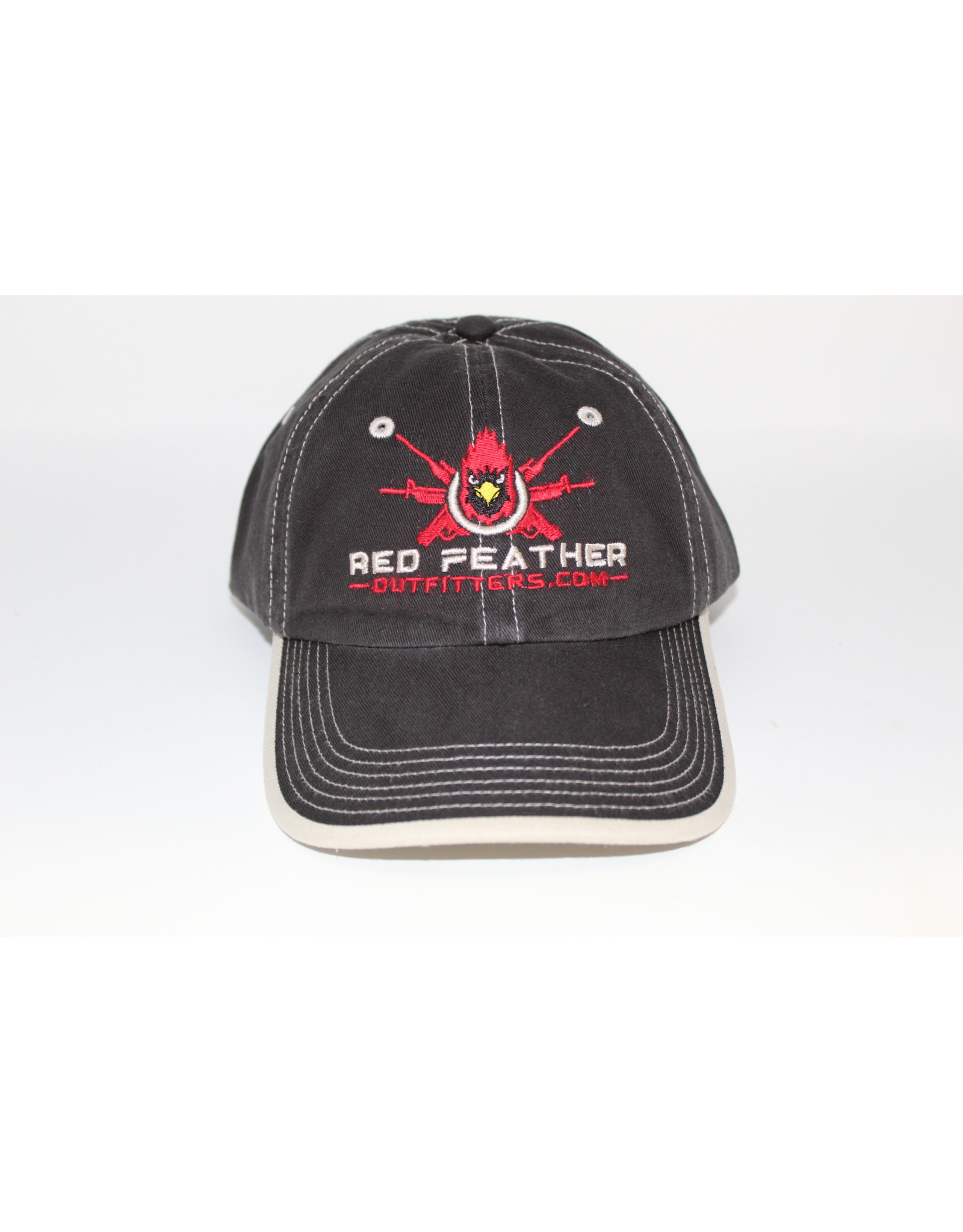 Red Feather Outfitters Emb. Hat Wash. Black Stone