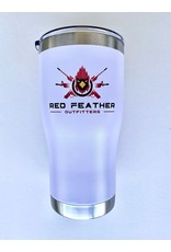 Tumbler, Red Feather Outfitters Logo (White)