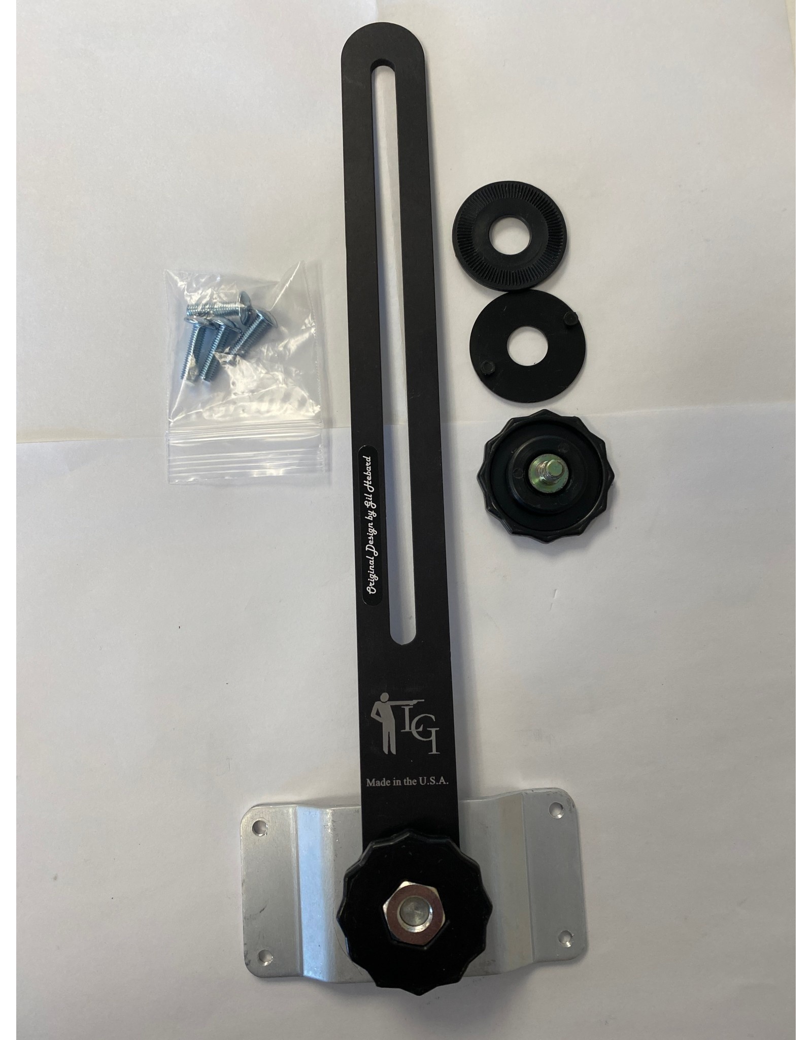 Range/Shooting Box Scope Mount Kit 12" Silver