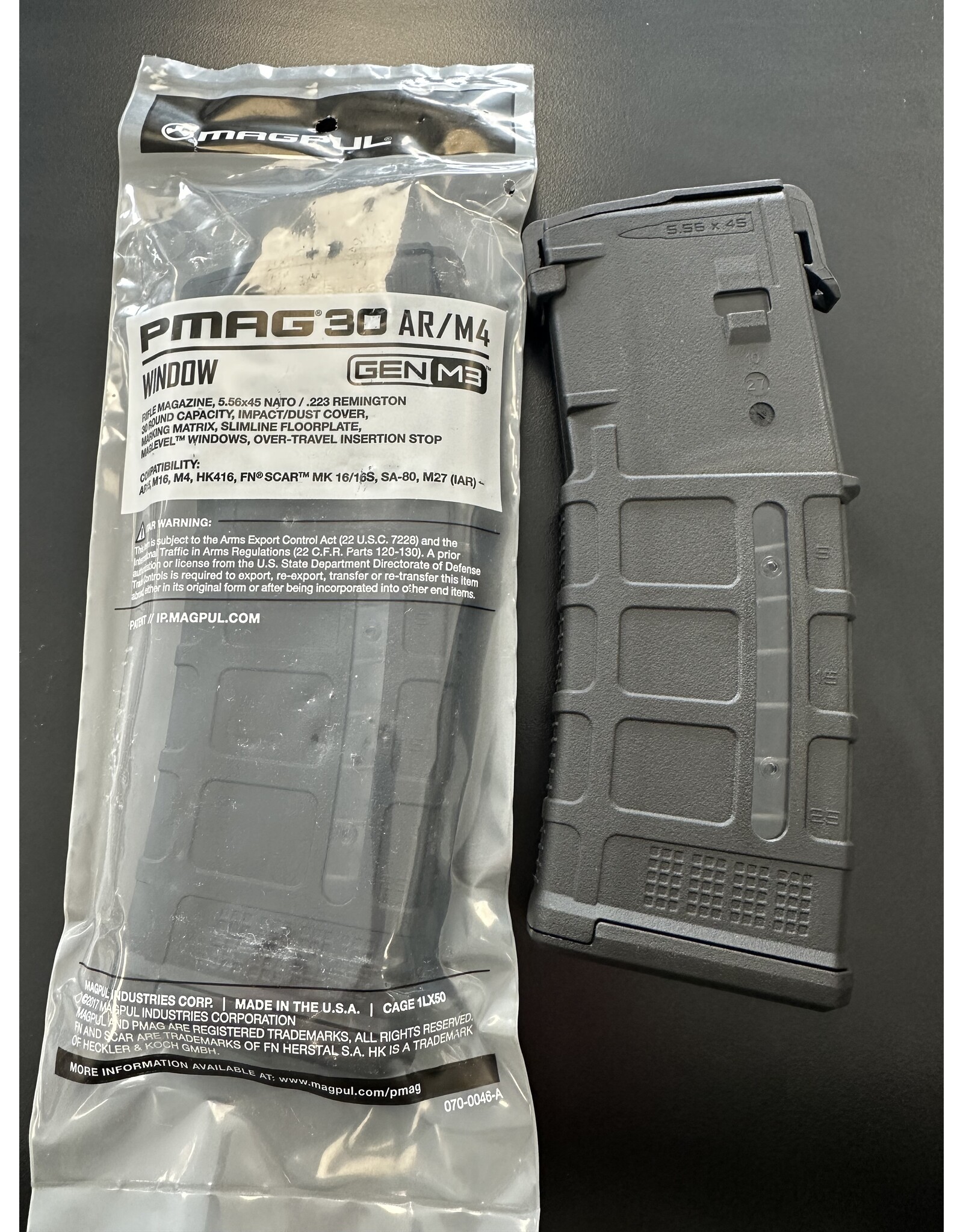 MAGPUL Magpul PMAG30 Magazine AR/M4 Windowed Gen M3