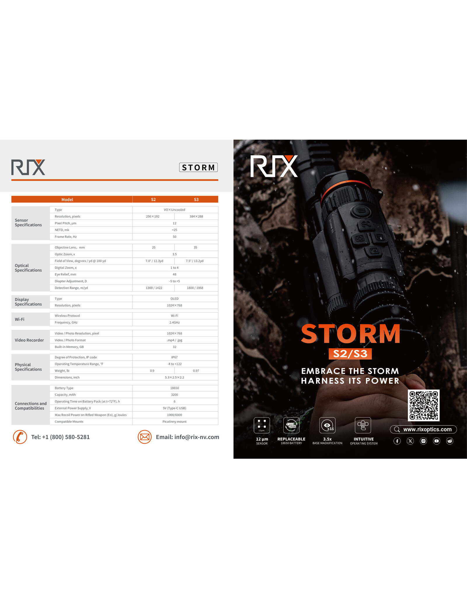 Rix Rix Storm S3 Thermal